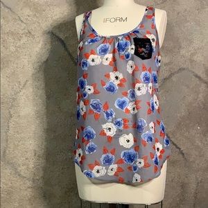 Sheer racerback tank